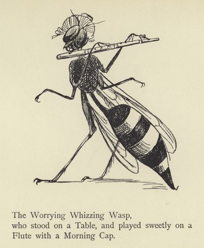 The Worrying Whizzing Wasp by Edward Lear